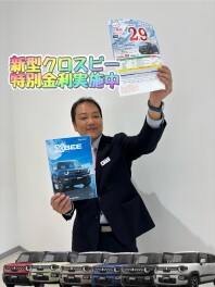 新型クロスビー大人気です！